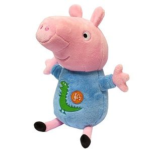 Peppa Pig 30116 Мягкая игрушка Джордж 25 см, озвученная