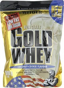 Weider Gold Whey Protein 500 г кокос-печенье пак