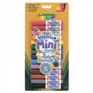 Crayola Мини маркеры смываемые 14 шт.