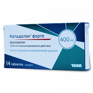 Катадолон форте таблетки пролонгированного действия 400 мг 14 шт.