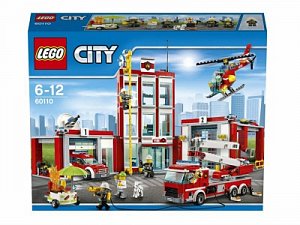 Lego City Конструктор Пожарная часть 60110