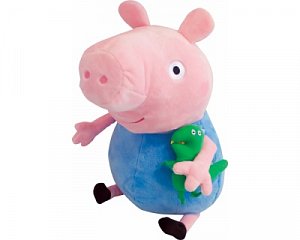 Peppa Pig Мягкая игрушка Джордж с динозавром 29626 40 см