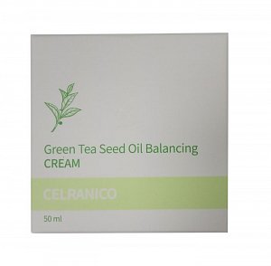 Celranico Крем балансирующий для лица с семенами зеленого чая 50 мл