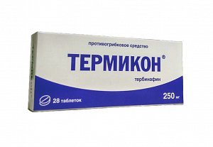 Термикон таблетки 250 мг 28 шт.