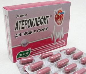 Атероклефит капсулы 30 шт. Эвалар (БАД)