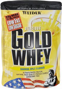 Weider Gold Whey Protein банан-сплит пакет 500 г