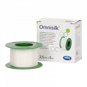 Omnisilk Пластырь из искусственного шелка 2,5х500 см