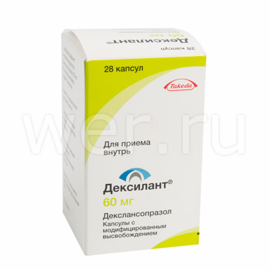 капсулы с модифицированным высвобождением 60 мг 28 шт.