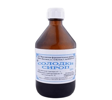 Солодки сироп 100 г