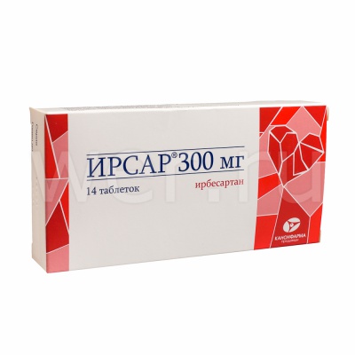 Ирсар таб. 300 мг 14 шт.