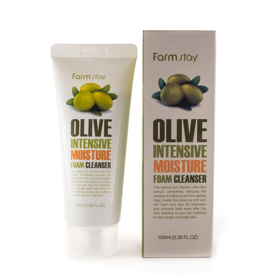 очищающая увлажняющая с экстрактом оливы 100 мл