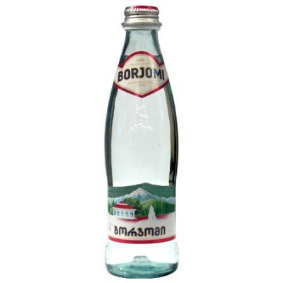 вода минеральная газированная 0,33 л стекло