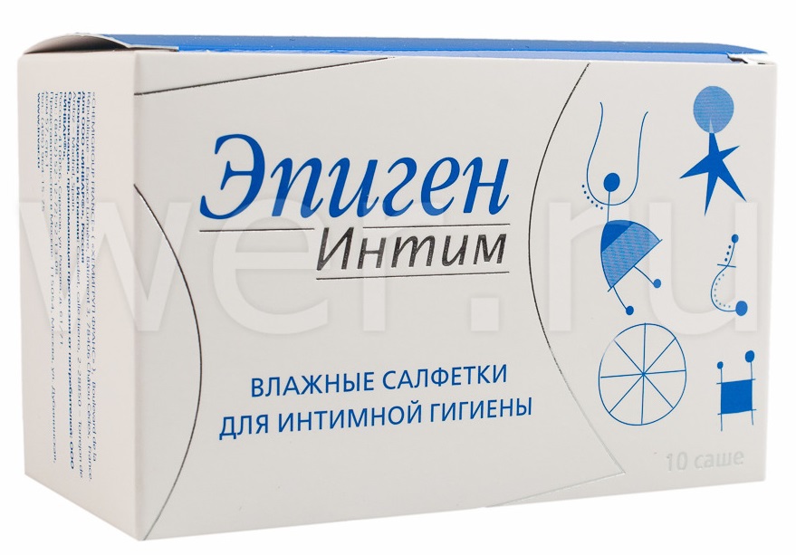 салфетки для интимой гигиены саше 10 шт.