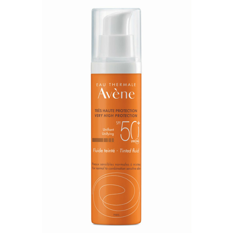 солнцезащитный с тонирующим эффектом spf50+ 50 мл