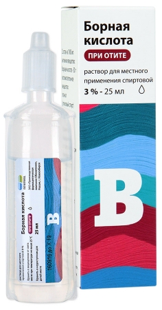 раствор для местного применения спиртовой 3% тюбик-капельница 25 мл