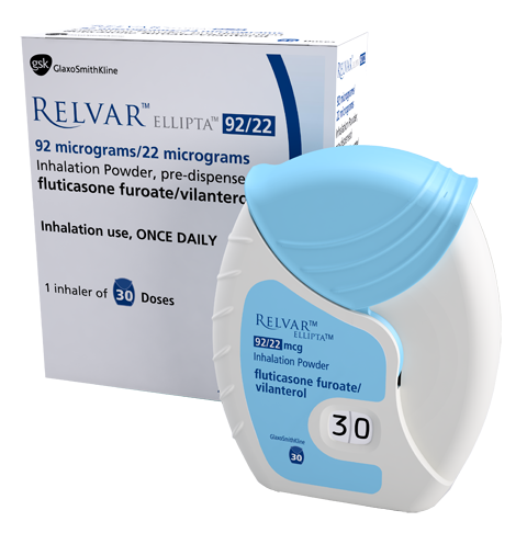 порошок для ингаляций дозированный 22 мкг+92 мкг/доза 30 доз