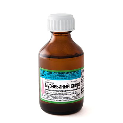 раствор для наружного применения спиртовой 1,4% флакон 50 мл