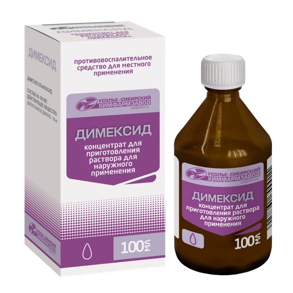 концентрат для приготовления раствора для наружного применения 100 мл