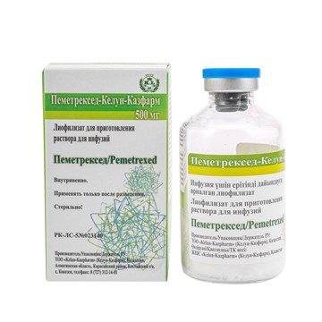 -Келун-Казфарм лиофилизат для приготовления раствора для инфузий 500 мг флакон 1 шт.