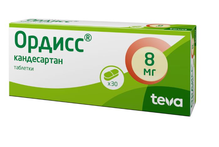 таблетки 8 мг 30 шт.