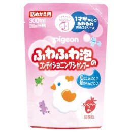 Pigeon 08136 шампунь пенка д/детей 18+ мес 300мл см блок от 18мес, сменный блок 300мл