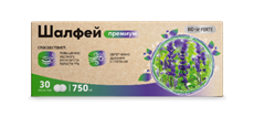 Шалфей Премиум BioForte таблетки для рассасывания 750 мг 30 шт.