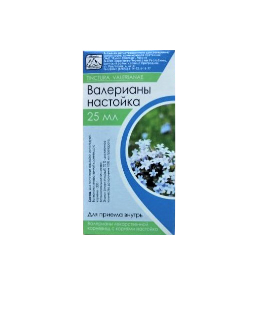 Валериана настойка флакон 25 мл Флора Кавказа