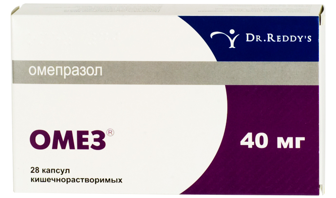 капсулы кишечнорастворимые 40 мг 28 шт.