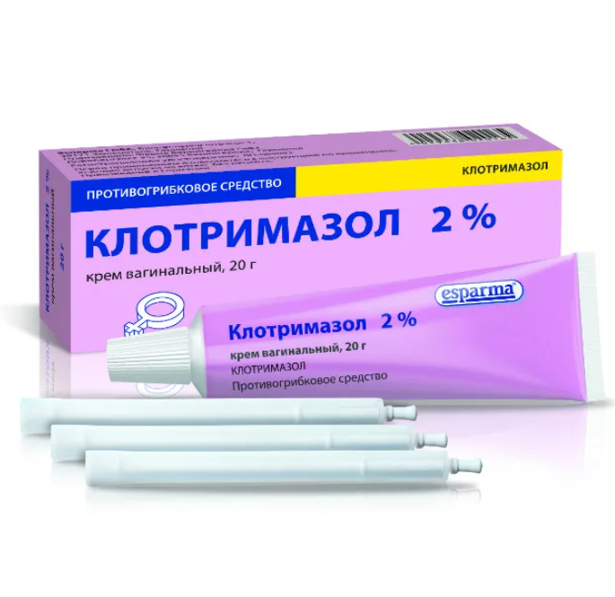 крем вагинальный 2% туба 20 г в комплекте с аппликаторами