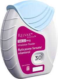 порошок для ингаляций дозированный 22 мкг+184 мкг/доза 30 доз