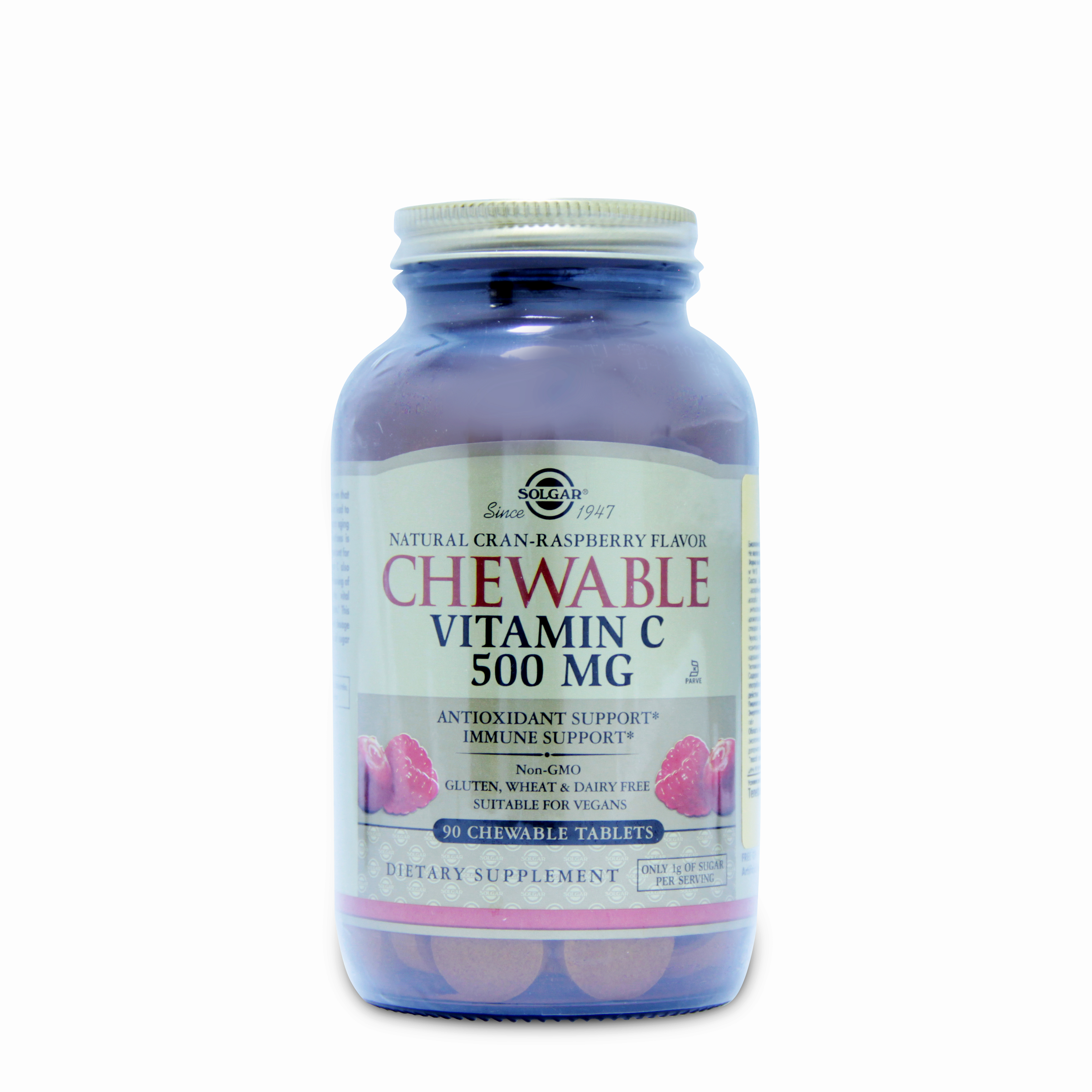 500 мг с малиновым вкусом таблетки 90 шт. (БАД)