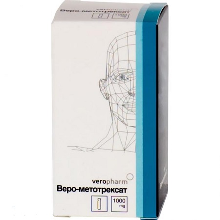 Метотрексат-Веро лиофилизат 1000 мг 1 шт