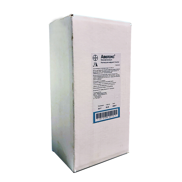 раствор для инфузий 400 мг контейнер 250 мл 4 шт.