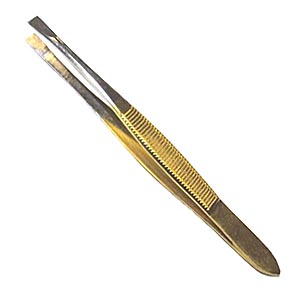 Zunger Пинцет прямой B-157-HG