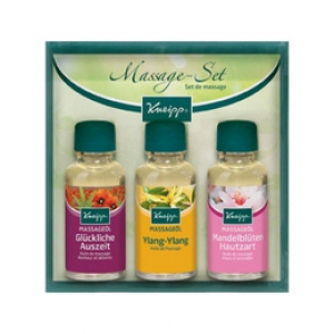 Kneipp Набор масел: красный мак и конопля, иланг-иланг, миндаль 20 мл 3 шт.