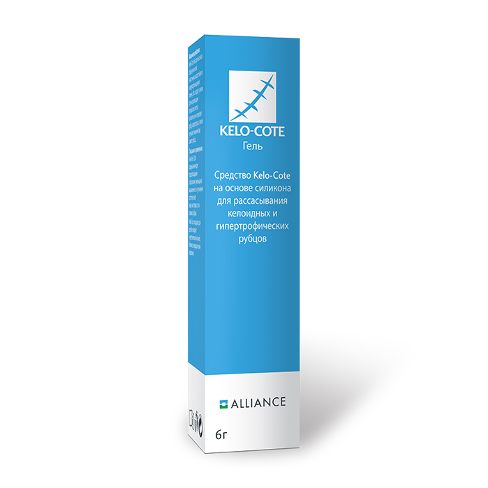 6 г гель для рассасывания келоидных и гипертрофических рубцов