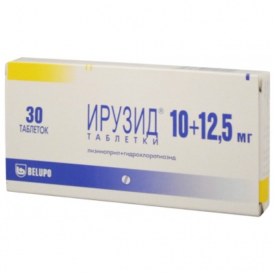 таблетки 10 мг+12,5 мг 30 шт.