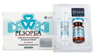 лиофилизат для приготовления раствора для инфузий 4 мг 1 шт.