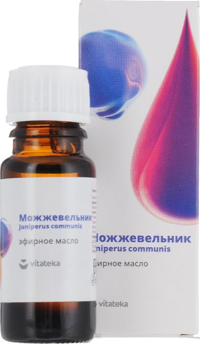 Масло можжевельника эфирное флакон 10 мл Витатека