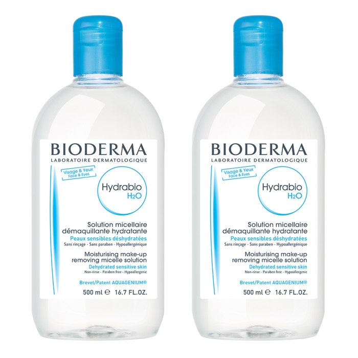 hydrabio h2o Мицеллярная вода очищающая 500 мл 2 шт.