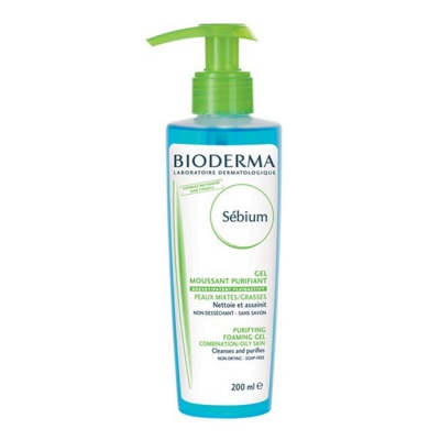 Гель очищающий пенящийся с помпой 200 мл