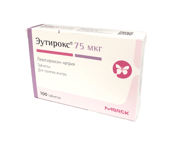 таблетки 75 мкг 100 шт.