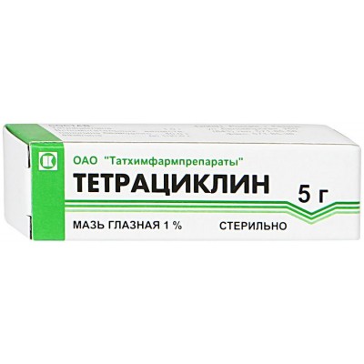 мазь глазная 1% туба 5 г