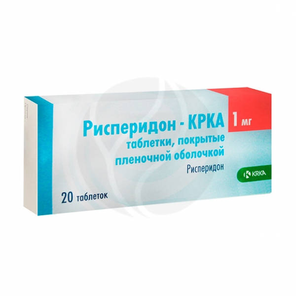 - КРКА таблетки покрытые оболочкой 1мг 20 шт.