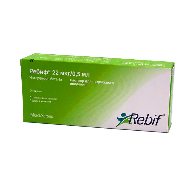 раствор для подкожного введения 22 мкг/0,5 мл 6 млн.ЕД шприц 3 шт.