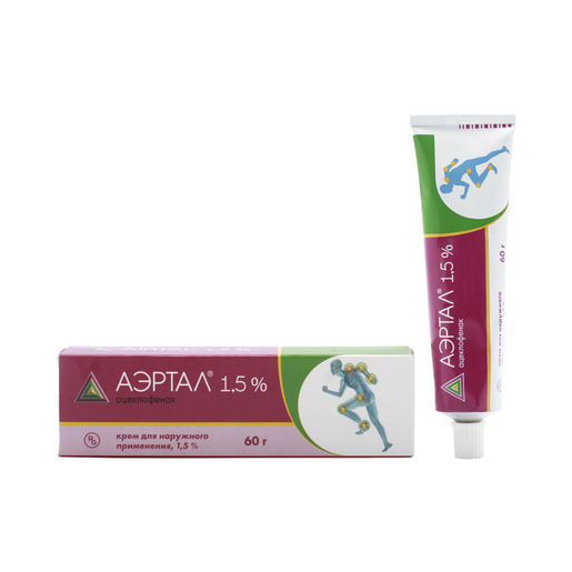 крем для наружного применения 1,5% туба 60 г