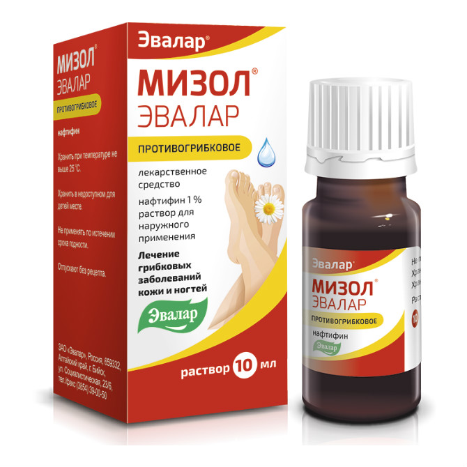 раствор для наружного применения 1% флакон 10 мл Эвалар