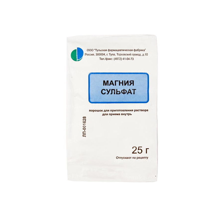 порошок для приготовления раствора для приема внутрь  пакетик 25 г