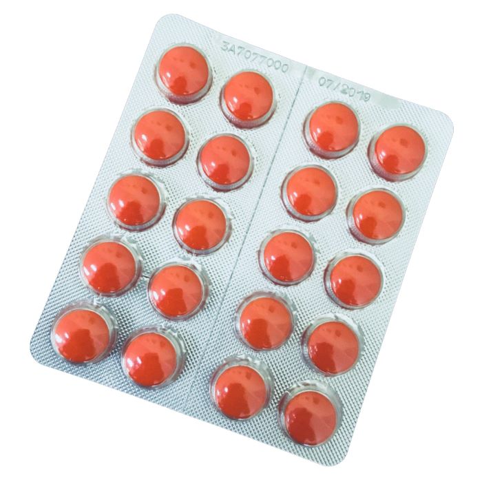 таблетки покрытые кишечнорастворимой оболочкой 20 шт. (Р)