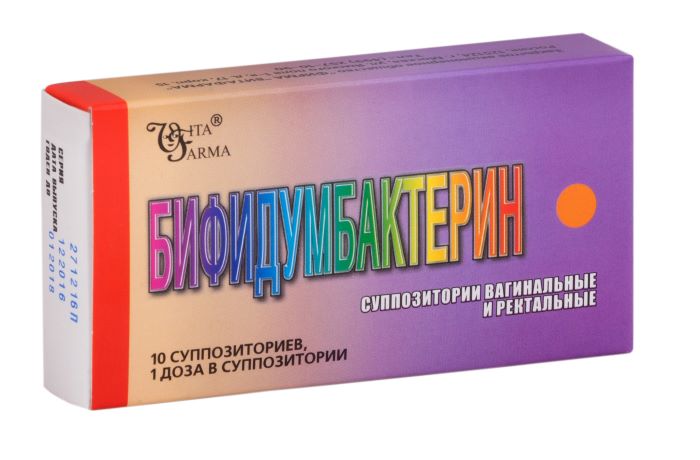 суппозитории для агинального или ректального введения 10 млн. КОЕ 10 шт.